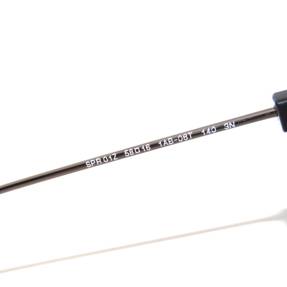 Prada 01ZS 01 1AB06T 58 Black Gray Gradient Sunglasses PR01ZS - Picture 4 of 6